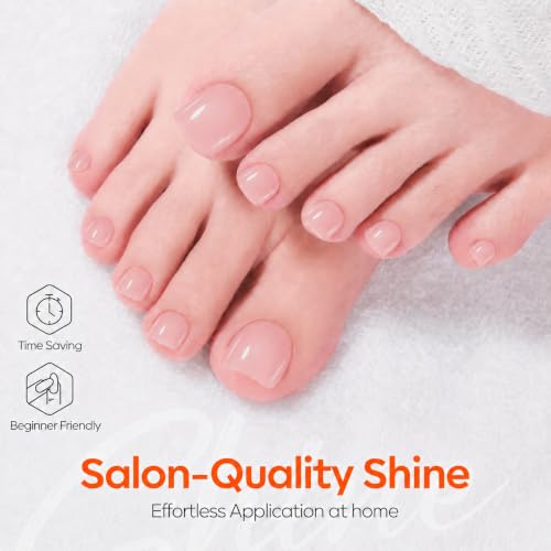 Modelones Peachy Pink Nail Strengthener & Growth Kit - 23 Pcs