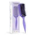 Curly Hair Brush with Vented Design for Frizz Control