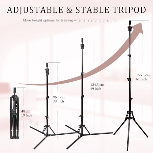 22" Canvas Wig Head with 61" Adjustable Tripod Stand