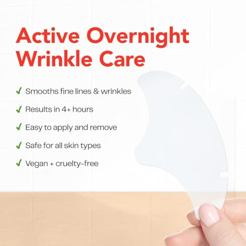 Morrow Forehead Wrinkle Patches - 36 Peptide Anti-Aging Stickers
