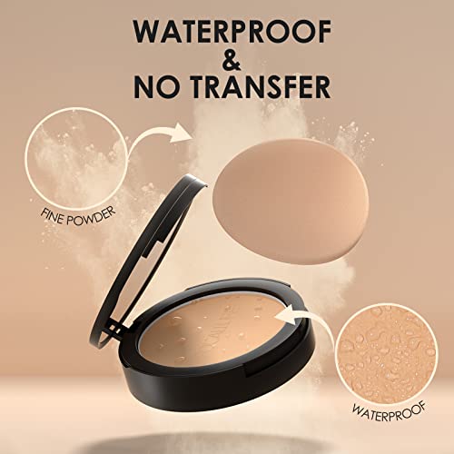 FOCALLURE Flawless Pressed Powder Compact - Matte Finish