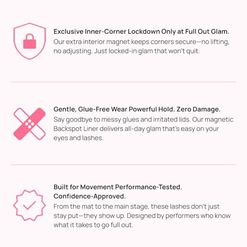Full Out Glam LashMate Lash Applicator Tool - Precision Eyelash Tweezers for Magnetic Eylashes, Clusters, and Extensions - Soft-Touch Tips, Liner-Safe, Pinch-Free