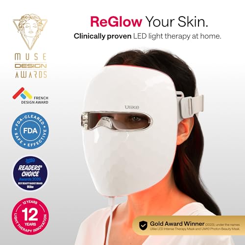Ulike ReGlow LED Light Therapy Face Mask - Anti-Aging & Acne Care