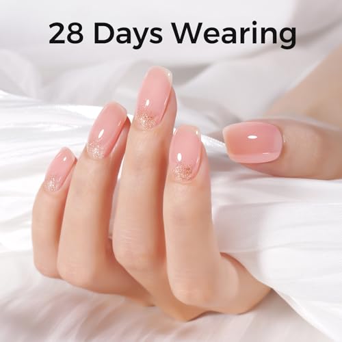 Pink Builder Gel for Nails - 5 in 1 UV Gel Polish & Nail Extension