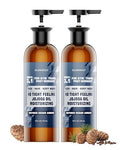 Men's 3-in-1 Body Wash, Shampoo & Face Wash, 16 oz (Pack of 2)
