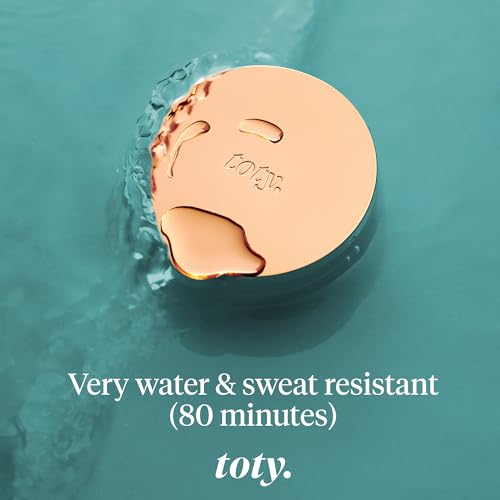 Toty by Sofia Vergara - Ilumina CC Creamy Compact SPF 50+ Mineral Broad Spectrum Sunscreen for Face - Tinted Blurring Balm SPF- Matte, Light Coverage - Water & Sweat Resistant - All Skin Types - 1C