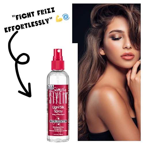 Simply Stylin' Light Silk Hair Spray - Heat Protectant & Anti-Frizz