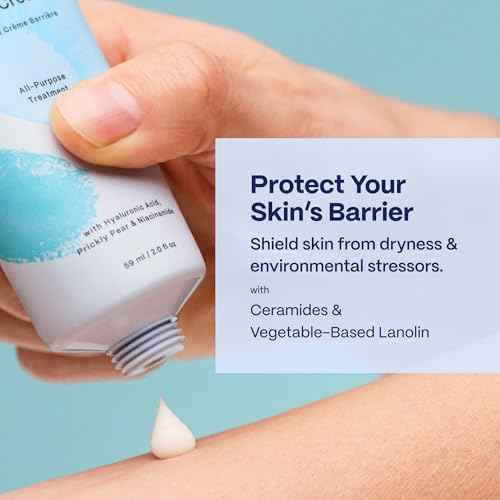 Mad Hippie Ultra-Rich Barrier Cream, Travel-Friendly ? Multi-Purpose Moisturizer with Hyaluronic Acid, Niacinamide & Vitamin C, Lotion for Extremely Dry Skin, Vegan & Cruelty-Free, 2 Oz