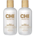 CHI Keratin Silk Infusion,Hydrating Hair Serum For Restoring Softness & Shine,Helps Dry,Damaged Hair,Sulfate-free,6 Oz,(Pack of 2)