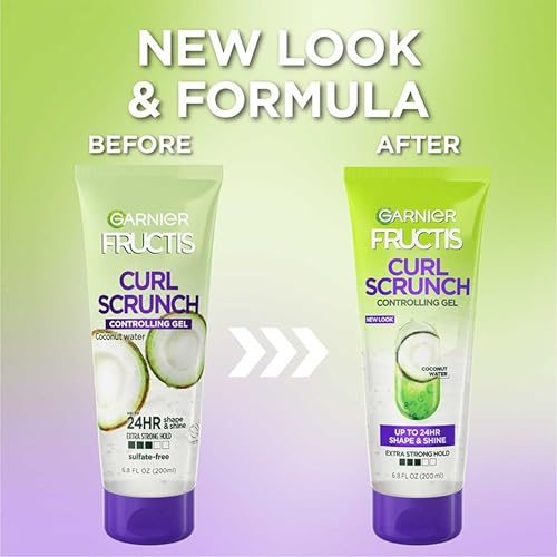 Garnier Fructis Style Curl Scrunch Gel, 6.80 Ounce (Pack of 2)