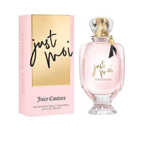 Juicy Couture Just Moi Eau de Parfum Spray for Women, Amber Vanilla Perfume with Cacao Blossom, Magnolia & Musk, Long-Lasting Scent