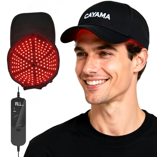 Red Light Hair Growth Cap - 528 LEDs, Full Scalp Coverage