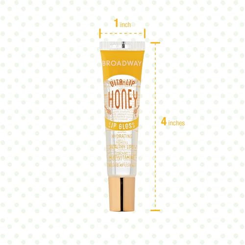 Ruby Kisses Broadway Vita-Lip Gloss Honey 6-Pack