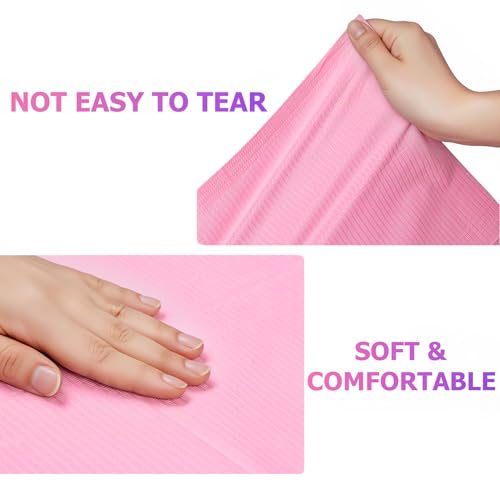 Makartt 50 Pcs Disposable Nail Table Mats - 18"x13" Absorbent 3-Ply Towels