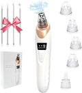 Blackhead Remover Vacuum with 3 Suction Levels & 5 Probes