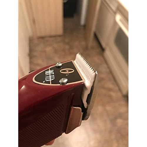 18 Teeth Ceramic Blade Compatible with Oster Fast Feed Clippers Replacement Blades for A5 Grooming Cutter Series, fit for Wahl KM Series, fit for Andis Blade Parts (3FC, 4FC, 5FC, 7FC, #9, #10), White