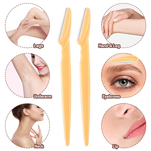 Waterproof Eyebrow Pencil Set - 19 Pieces with Trimmers & Blades