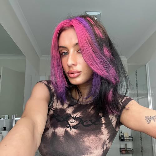 Brite Liquid Hair Chalk Purple - Temporary Washable Color