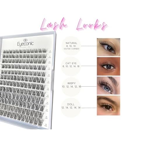 Eyelash Extension Kit DIY (Natural), Black