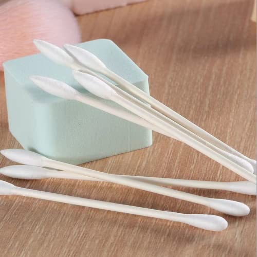 200 Count Individually Wrapped Cotton Swabs - Double Tipped for Beauty Care