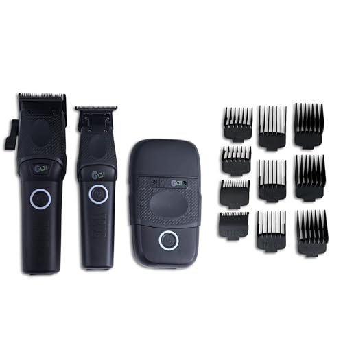 TPOB Blackout Professional Barber Clippers Set with Trimmer