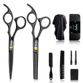 Sirabe 10 PCS Professional Hair Cutting Scissors Set with Thinning Shears