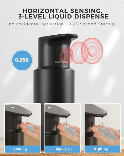 Touchless Automatic Soap Dispenser 480ml Stainless Steel