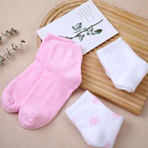 Tarpop 3 Pairs Aloe Moisturizing Gel Spa Socks for Dry Cracked Feet