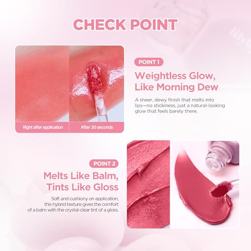 lilybyred Balming Dewy Tint Lip Stain - Korean Semi-Glow