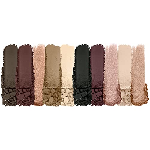 Wet n Wild Color Icon 10-Pan Eyeshadow Palette, Brown Nude Awakening