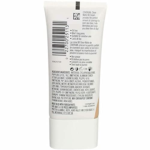 COVERGIRL Clean Matte & Smoothers BB Cream Bundle SPF 21