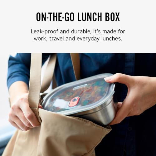 BLACK + BLUM Lunch Box - Meal Prep Containers Reusable for Picnic &