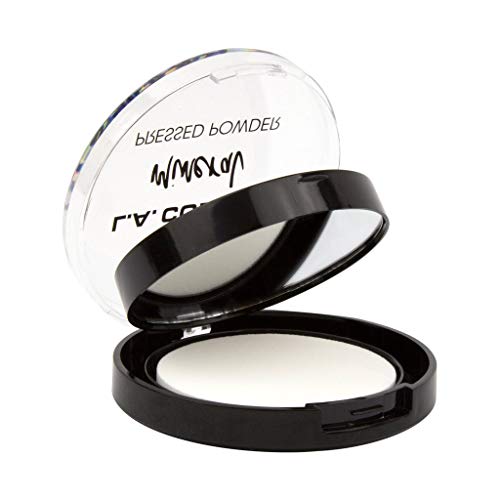 L.A COLORS Mineral Pressed Powder (Light Ivory) (Pack of 3)