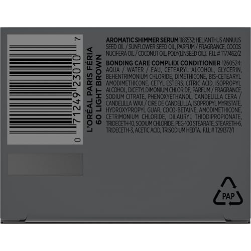 L'Oreal Paris Feria Multi-Faceted Shimmering Permanent Hair Color, 60