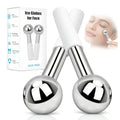 ideayard Under Eye Ice Globes Facial Massager, Stainless Steel Cooling Stones