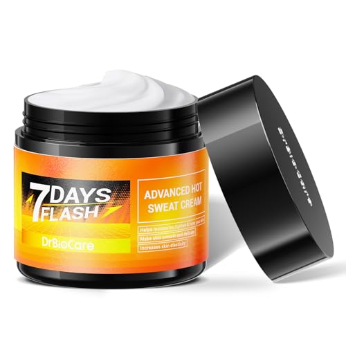 DrBioCare Advanced Hot Sweat Cream, Natural Sweat Enhancer Cream for Men and Women 2 Bottles
