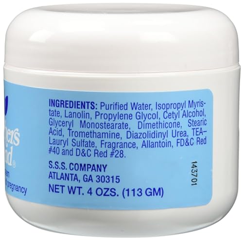 Cherioll Mothers Friend Body Skin Cream for The Stretched, Tight Dry Skin of Pregnancy 4 OZ (Pack of 2)