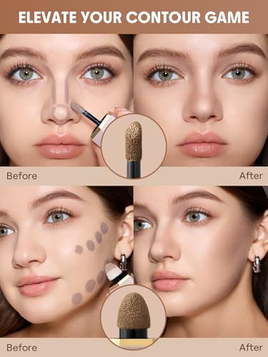 SHEGLAM Precision Sculpt Liquid Contour Duo Soft Tan