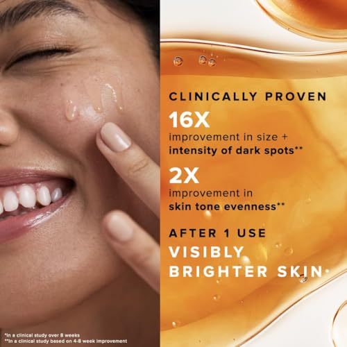 Farmacy 10% Vitamin C Serum for Face - Brightening Vitamin C Face Serum to Firm + Smooth Skin Texture - L Ascorbic Acid + Tangerine Peel Infused Skin Care to Hydrate and Even Skin Tone (30ml)