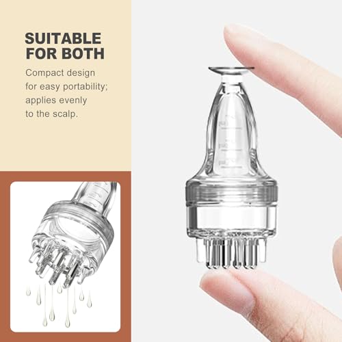 Scalp Massager Comb with Oil Dispenser for Hair Treatment & Thinning Hair