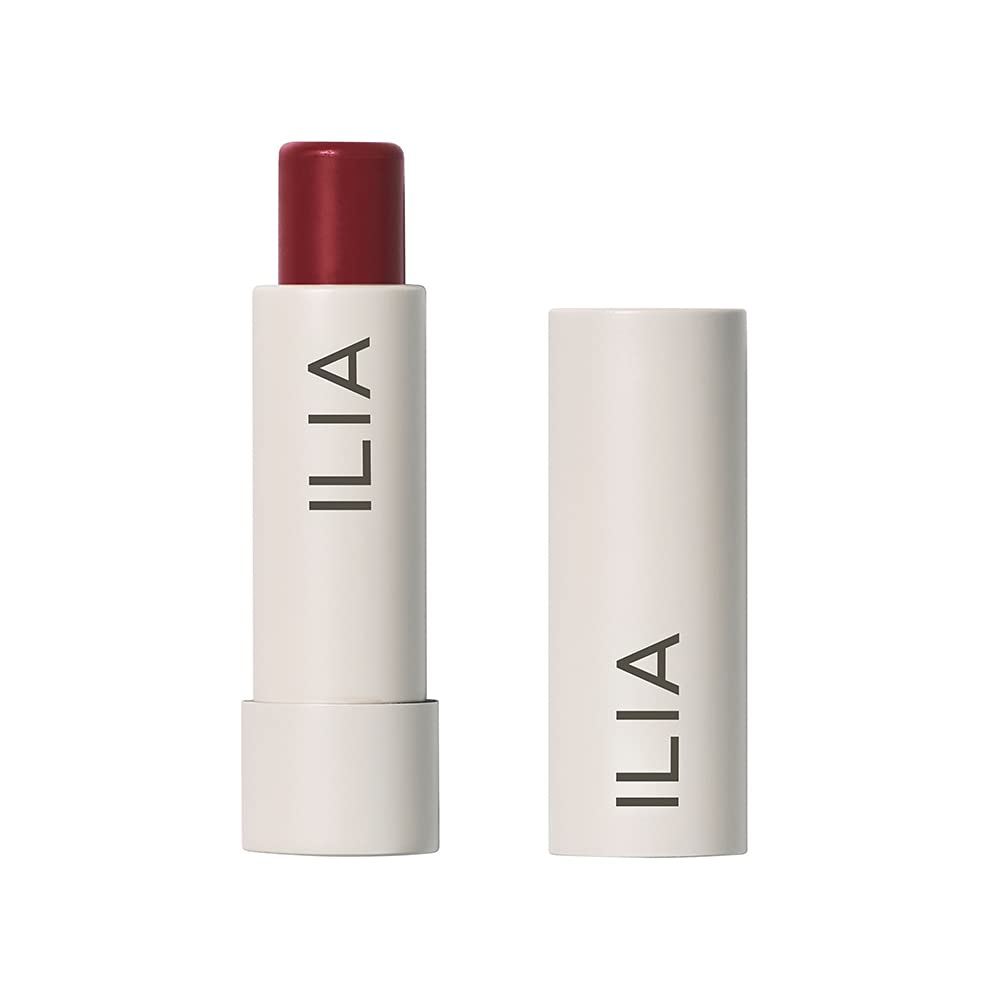 ILIA - Balmy Tint Hydrating Lip Balm | Non-Toxic, Cruelty-Free, Moisturizing + Sheer, Buildable Lip Color (Wanderlust, 0.15 oz | 4.4 g)