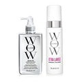 COLOR WOW Long-Lasting Blowout Bundle- Blowouts that last for days| Go big with XTRA LARGE Volumizer and go frizz-free with DREAM COAT anti-frizz spray| heat protection