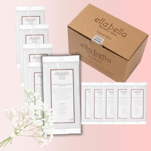 ELLA BELLA Unscented Paraffin Wax Refill - Therapeutic Hand & Foot Bath