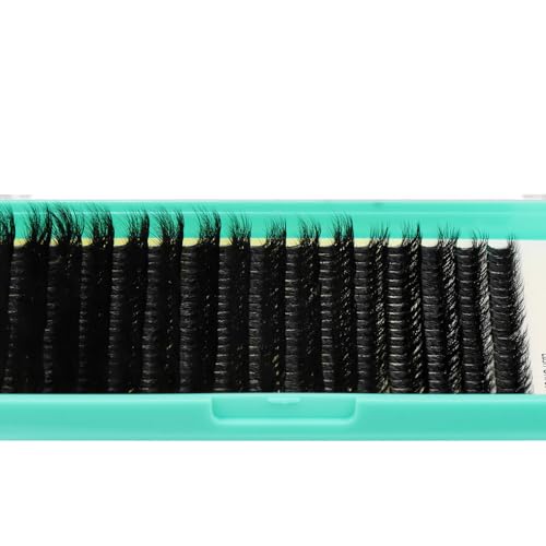 16 Rows 60D Wispy Cluster Lashes 320 Pcs Mixed 10-18mm