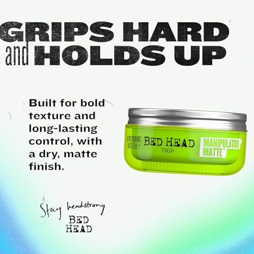 TIGI Bed Head Manipulator Matte Hair Wax Paste 2.01 oz Strong Hold Styling