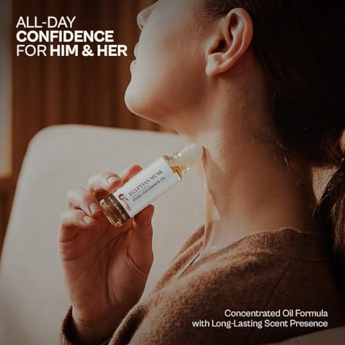 Egyptian Musk Fragrance Oil – Unisex Roll-On Perfume