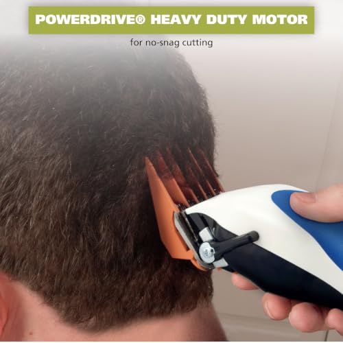 Wahl Color Pro Corded Clipper Kit with 14 Guide Combs