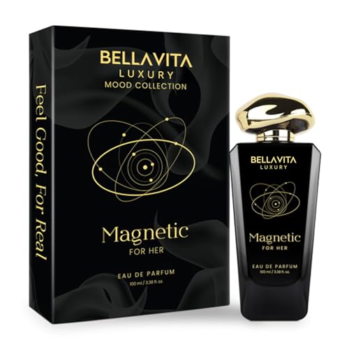 Bellavita Luxury Magnetic Women's Eau de Parfum 100ml - Floral-Gourmand, Long Lasting