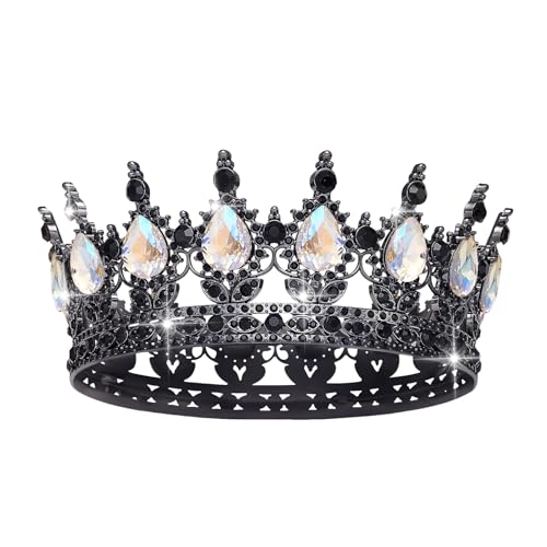 Queen Rhinestone Wedding Crown Tiara for Women