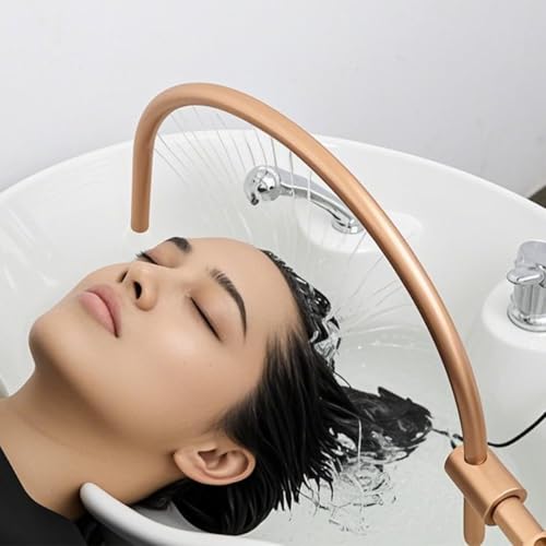 Portable Head Spa Water Frame with Pump for Shampoo Sink, Salon Shower Equipment